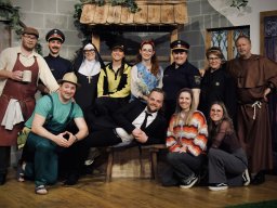 Im Kloster ist der Teufel los